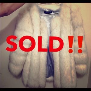 Women’s Faux Rabbit Fur Formal Wear Jacket